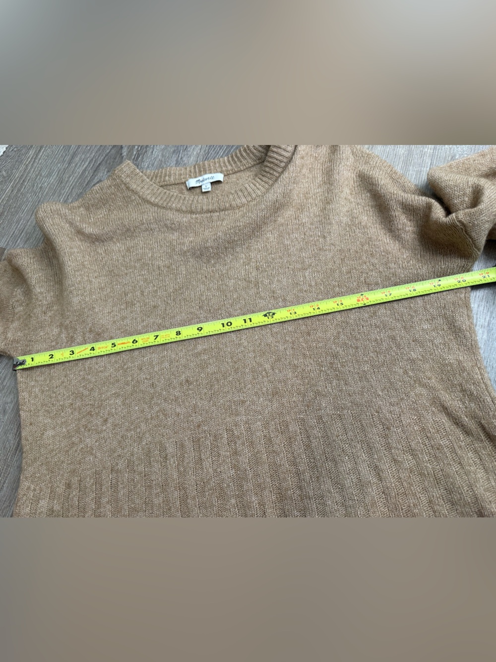 Madewell Ayres Wide-Sleeve Pullover Sweater Wool Blend Small - Picture 6 of 10